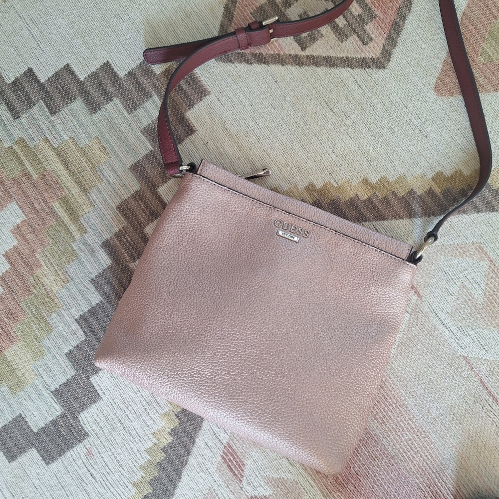 Guess Blush Pink Crossbody Bag